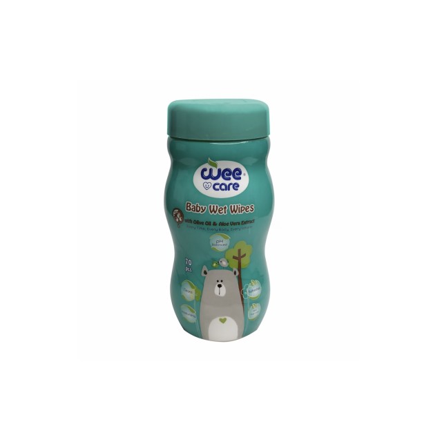 دستمال مرطوب کودک حاوی روغن زیتون وی کر (70 عددی)