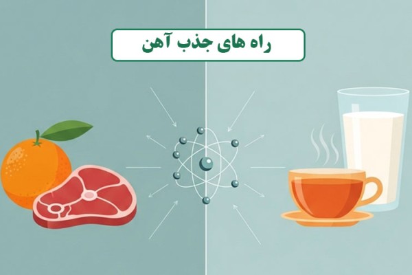 رازهای جذب آهن: چه چیزهایی به جذب آهن کمک می‌کنند و چه چیزهایی مانع می‌شوند؟