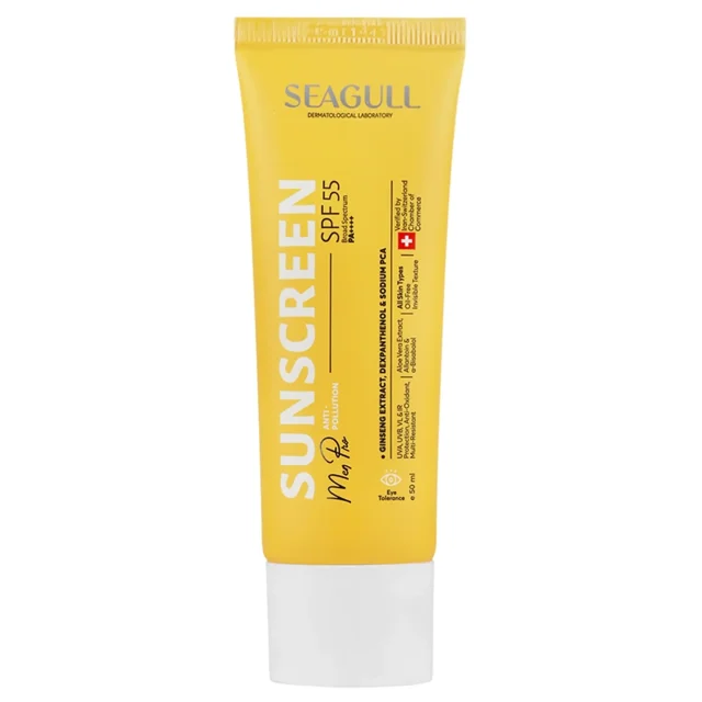 کرم ضد آفتاب فاقد چربی مخصوص آقایان سی گل (SPF 55)