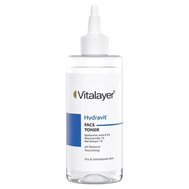 تونر صورت پوست خشک ویتالیر (مدل Hydravit)