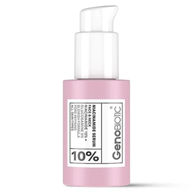 سرم نیاسینامید 10% صورت و گردن ژنوبایوتیک