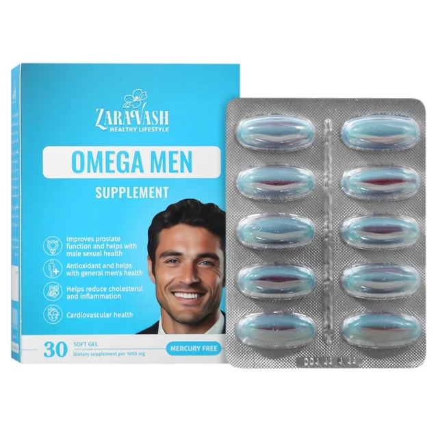 سافت ژل امگا من زراوش
