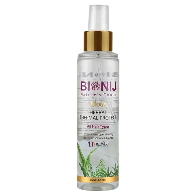 اسپری گیاهی موی محافظ در برابر حرارت بیونیج (Elixir)