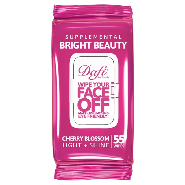 دستمال مرطوب پاک‌کننده آرایش چشم و صورت دافی (Cherry Blossom)