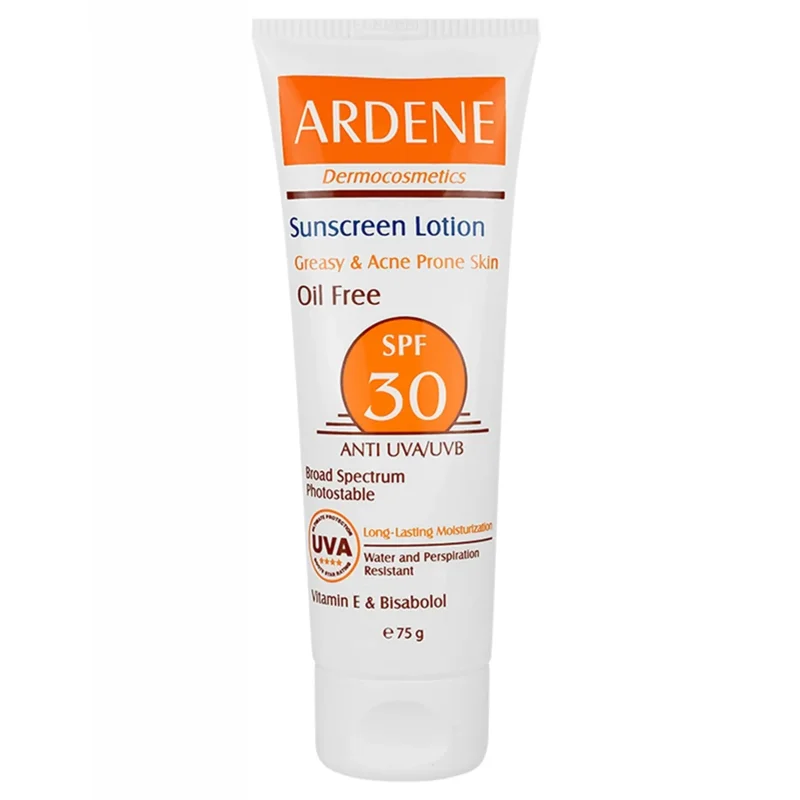 لوسیون ضدآفتاب فاقد چربی (SPF 30) آردن