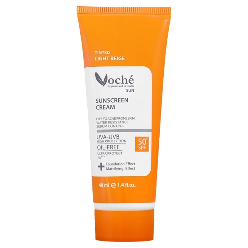 کرم ضد آفتاب پوست چرب و آکنه ای وچه (SPF50)
