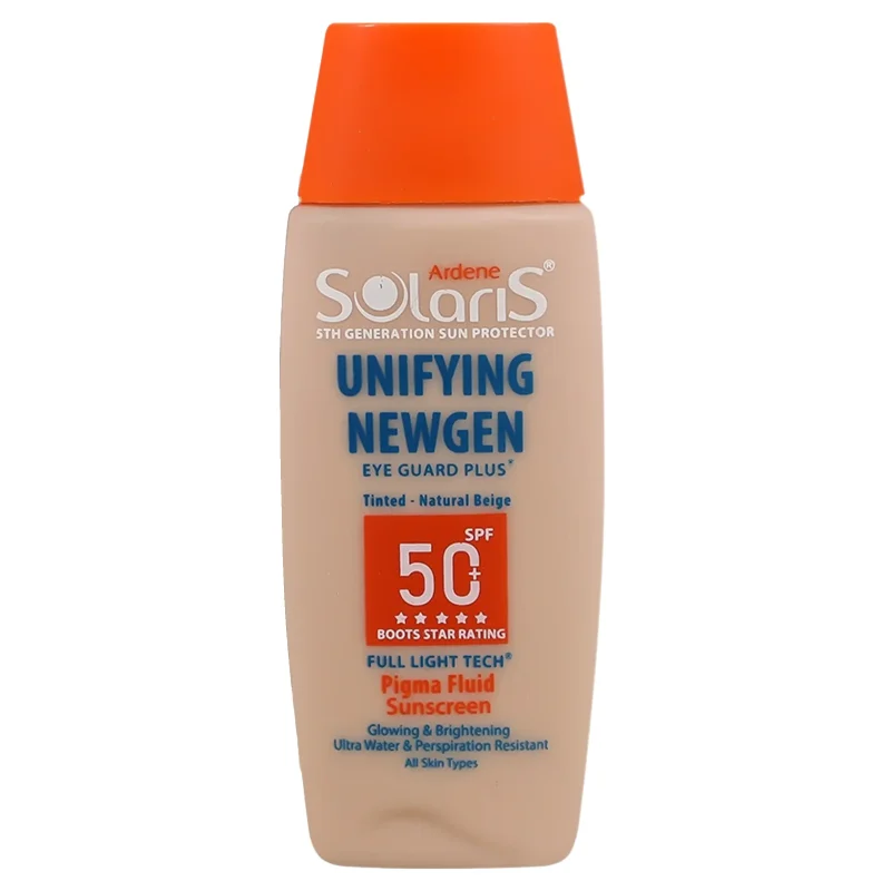 فلوئید ضدآفتاب و روشن کننده انواع پوست آردن سولاریس (SPF50)