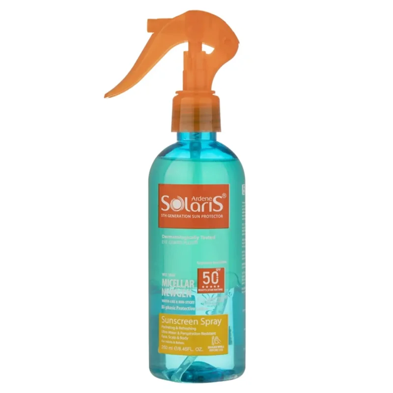 لوسیون دو فاز فاقد چربی آردن سولاریس (SPF50)