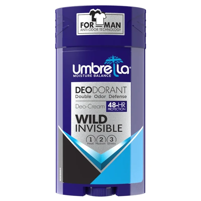 دئودورانت خوشبو کننده بدن مردانه آمبرلا (مدل Wild Invisible)