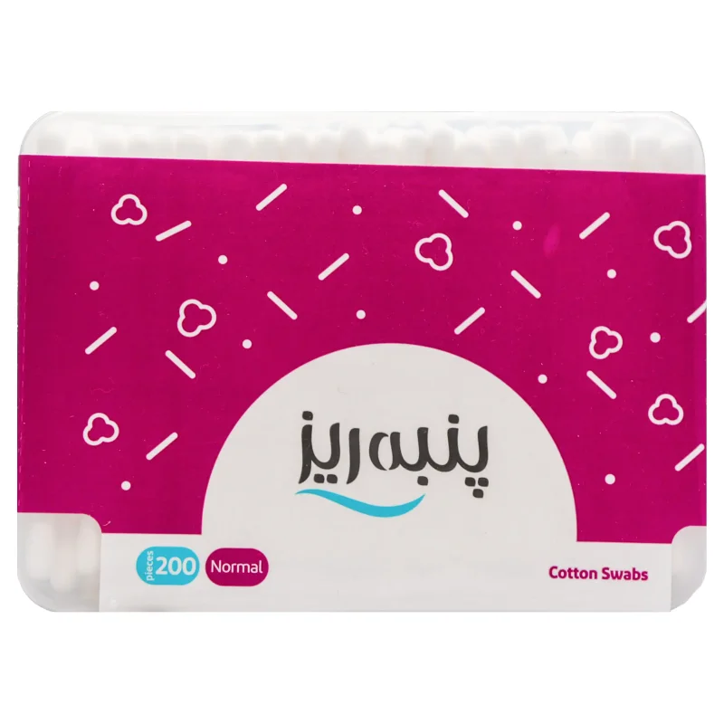 گوش پاک کن پنبه ریز (200 عددی)
