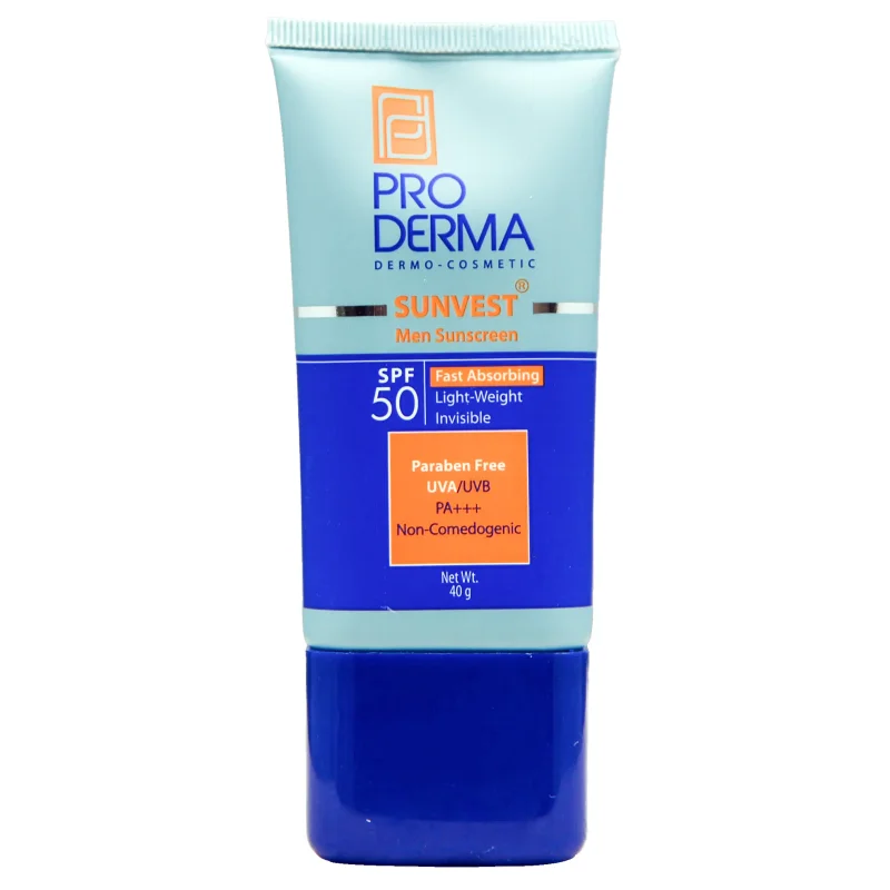 کرم ضدآفتاب آقایان پرودرما (SPF 50)