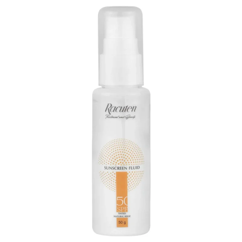 فلوئید ضدآفتاب بژ طبیعی فاقد چربی راکوتن (SPF 50)