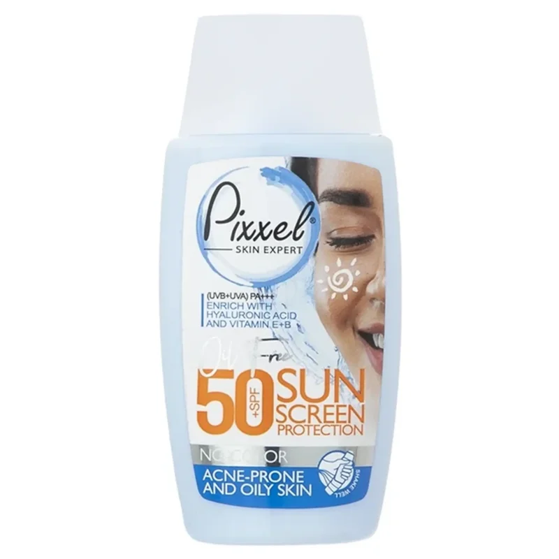 کرم ضد آفتاب پوست چرب و جوشدار پیکسل (SPF50)