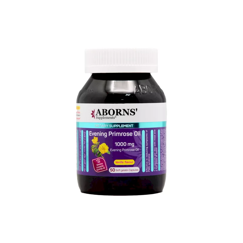 کپسول ژلاتینی روغن گل مغربی ابورنز