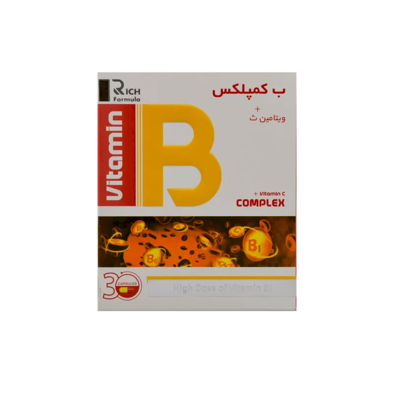 کپسول ب کمپلکس + ویتامین ث ریچ فرمولا بهستان