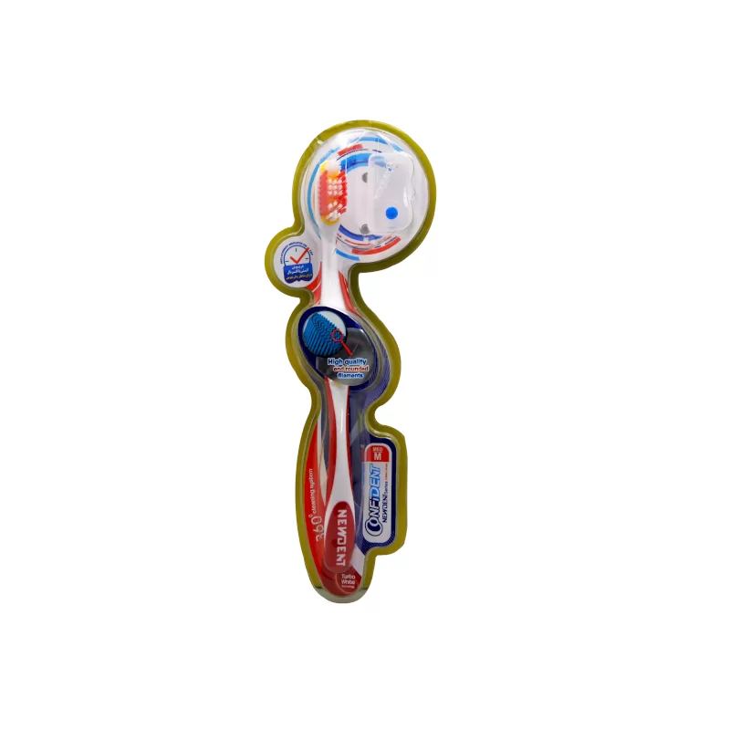 مسواک متوسط کانفیدنت (مدل Newdent turbo-prime)