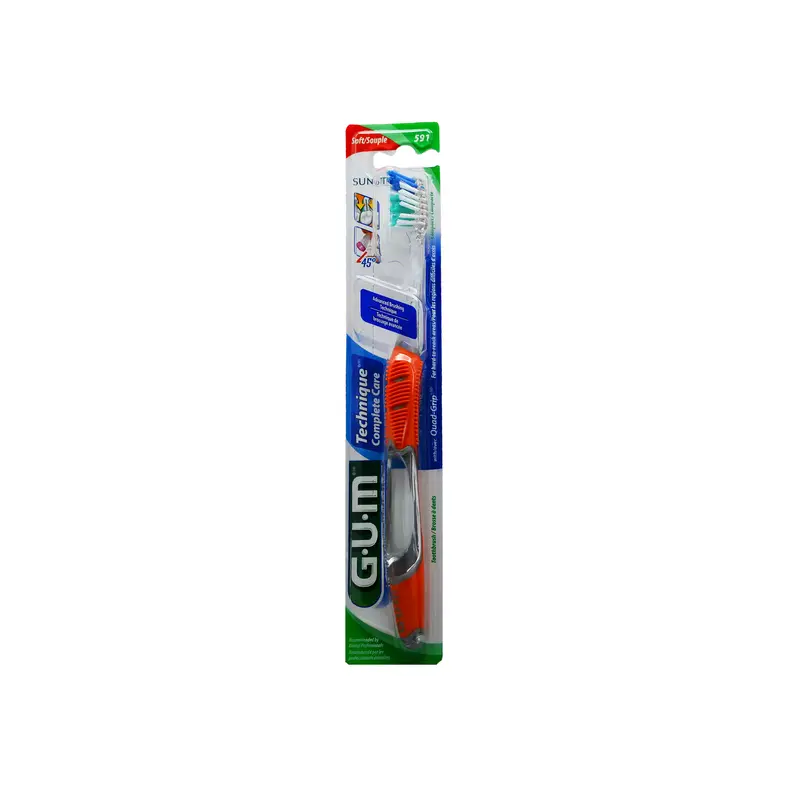 مسواك کامپلیت نرم با سر کوچک جی یو ام (کد 591)