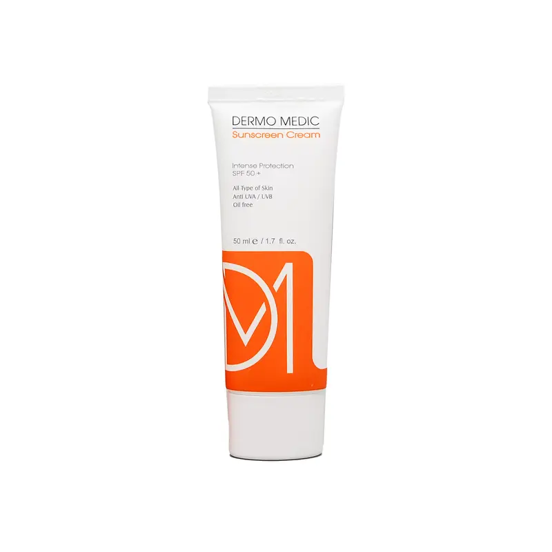کرم ضدآفتاب فاقد چربی درمومدیک (SPF50)