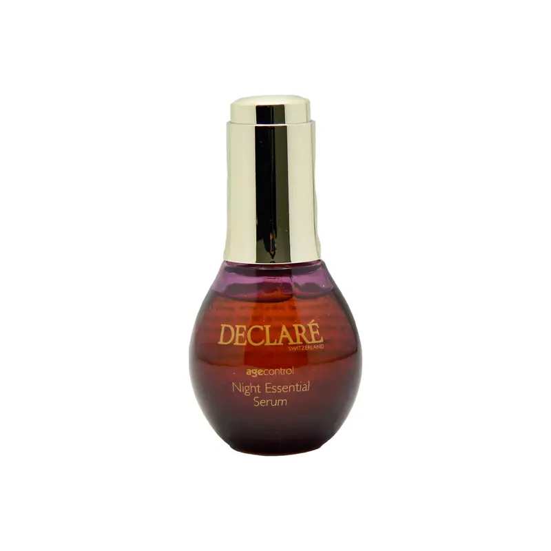 سرم شب ترمیم‌کننده پوست دکلره (مدل Night Essential Serum)