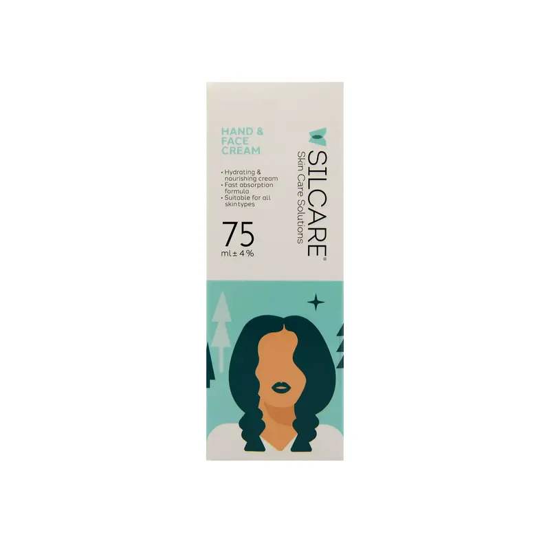 کرم مرطوب کننده دست و صورت سیلکر (با رایحه عطر جنگلی)