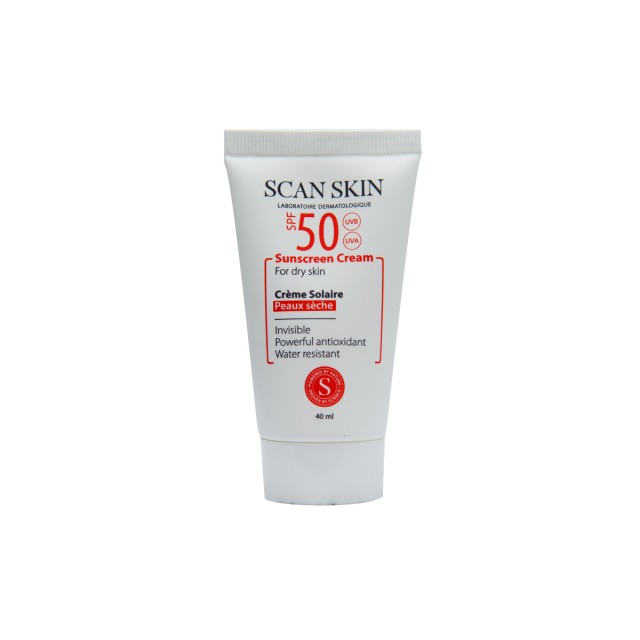کرم ضدآفتاب پوست خشک اسکن اسکین (SPF 50)