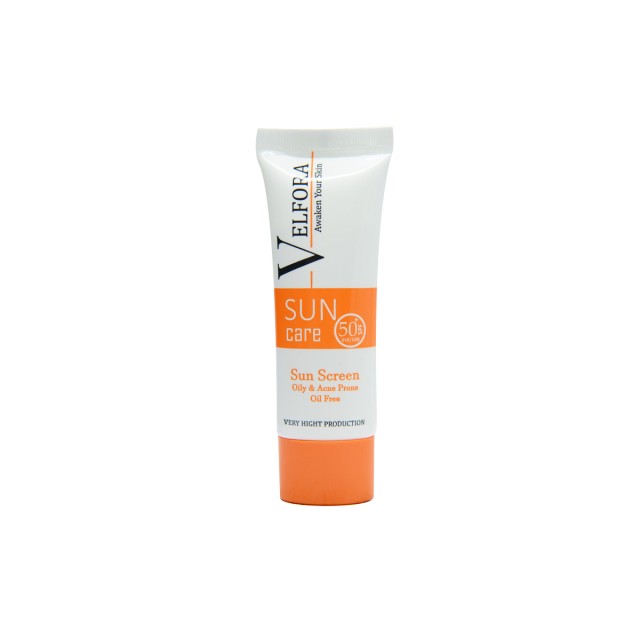 کرم ضدآفتاب پوست چرب و جوشدار ولفورا (SPF 50)