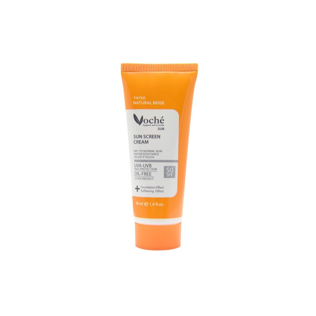کرم ضد آفتاب پوست خشک و نرمال وچه (SPF50)