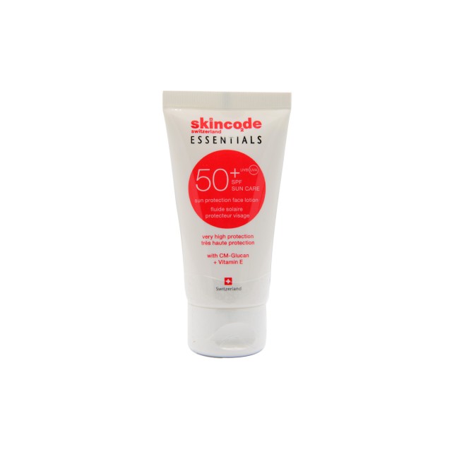 لوسیون ضدآفتاب انواع پوست اسکین کد (SPF 50)