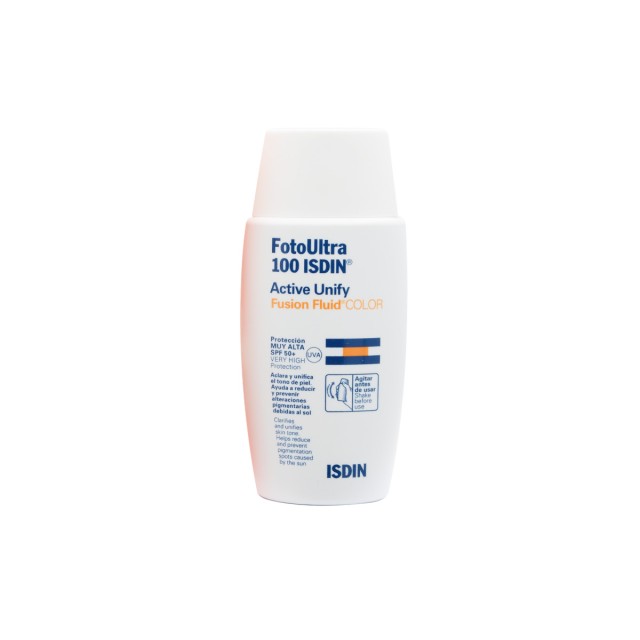 ضد آفتاب اکتیو یونیفای فیوژن فلوئید رنگی ایزدین (SPF 50)