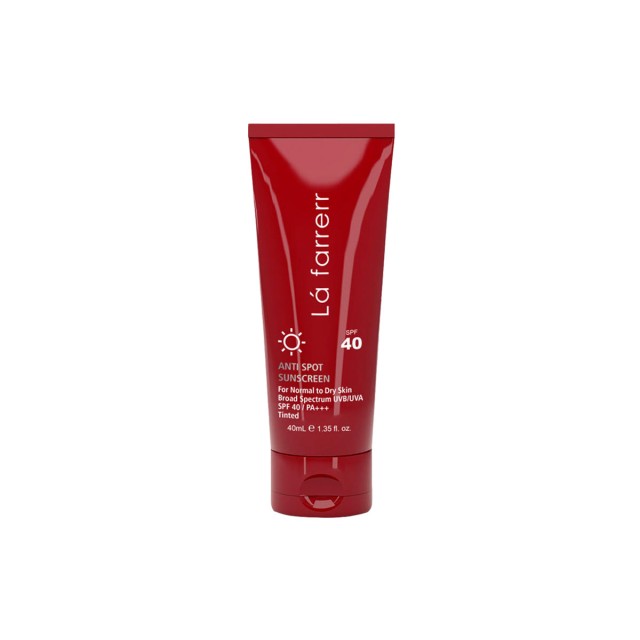 کرم ضدآفتاب و ضدلک پوست چرب و مستعد آکنه لافارر (SPF40)