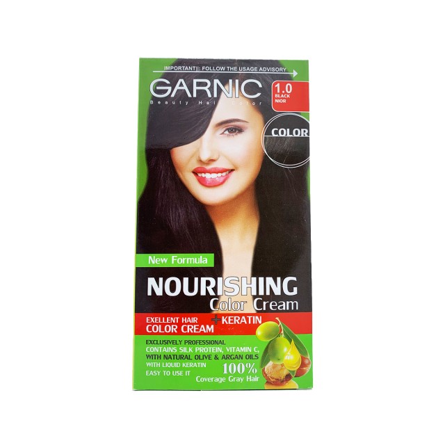 کیت رنگ مو زنانه گارنیک شماره 1.0