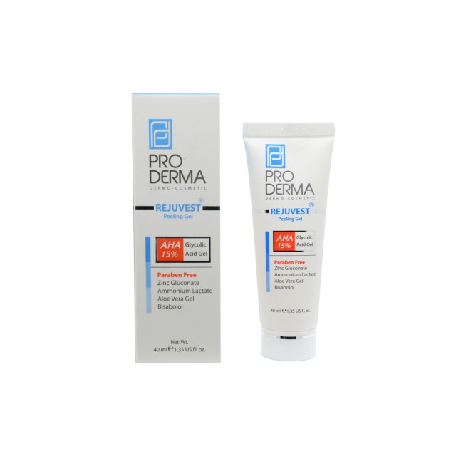 ژل لایه بردار پوست AHA 15% پرودرما