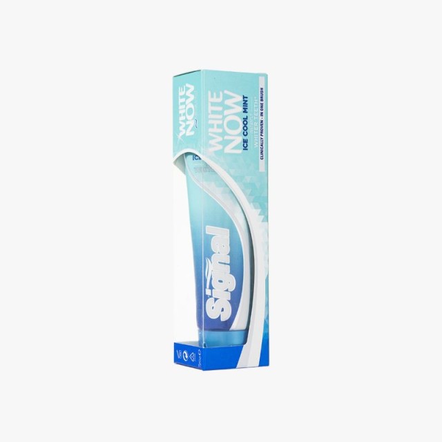خمیر دندان مردانه سیگنال مدل White Now Ice Cool Mint