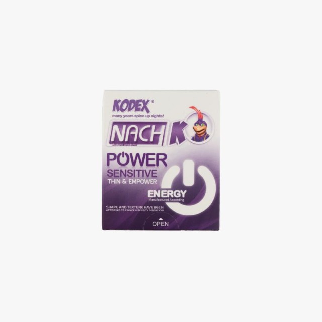 کاندوم کدکس مدل Power Sensitive بسته 3 عددی