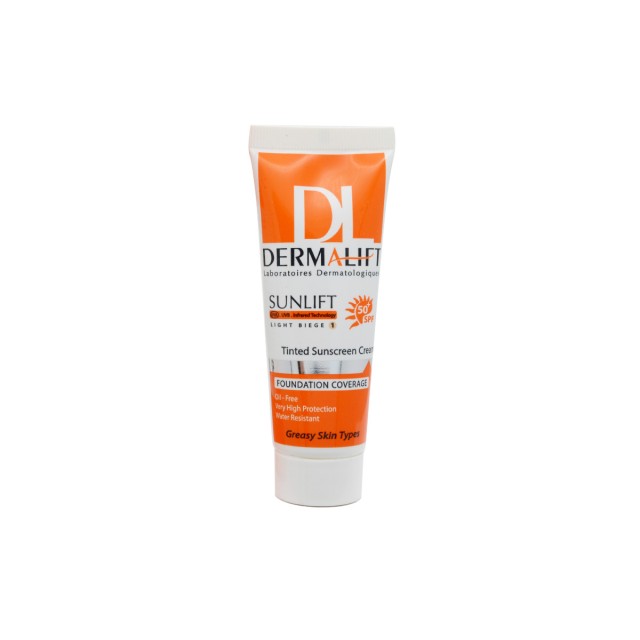 کرم ضد آفتاب پوست چرب درمالیفت (SPF50)