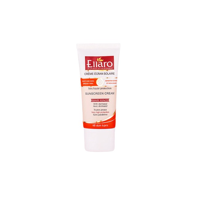 کرم ضد آفتاب انواع پوست بژ طبیعی الارو (SPF50)