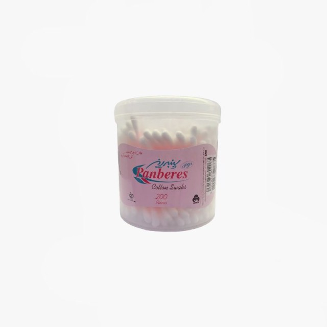 گوش پاک کن (200 عددی) پنبه ریز