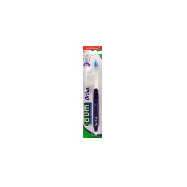 مسواك مخصوص ارتودنسی جی یو ام (کد 124)