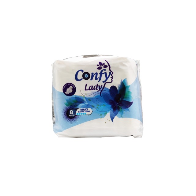 نوار بهداشتی 8 عددی کانفی  (مدل  Maxi Extra Long)