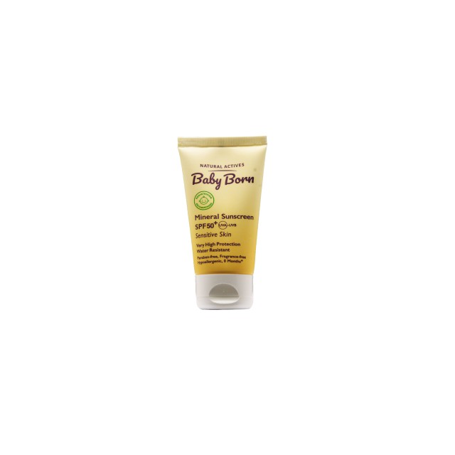 ضد آفتاب مینرال کودک بیبی برن (SPF 50)