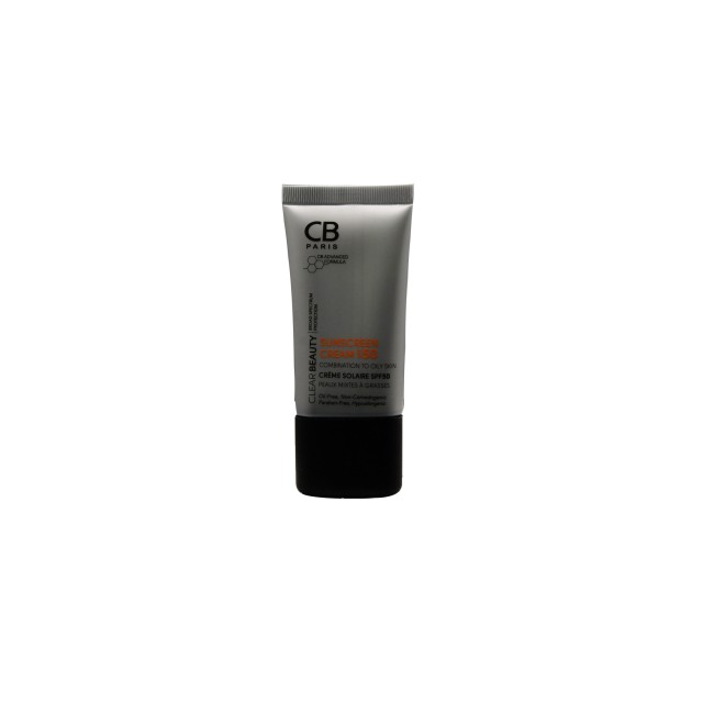 کرم ضد آفتاب پوست چرب و مختلط سی بی پاریس (SPF 50)