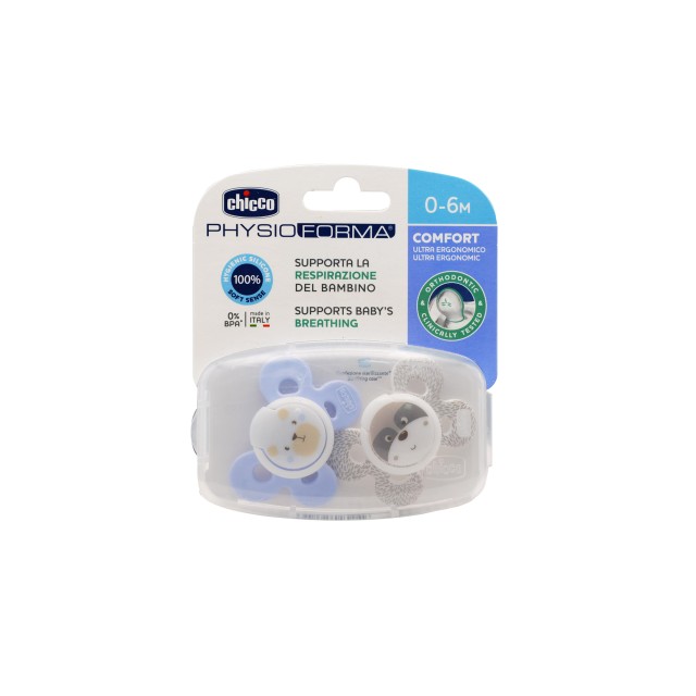 پستانک سیلیکونی 6_0 M چیکو (مدل Physio Comfort)