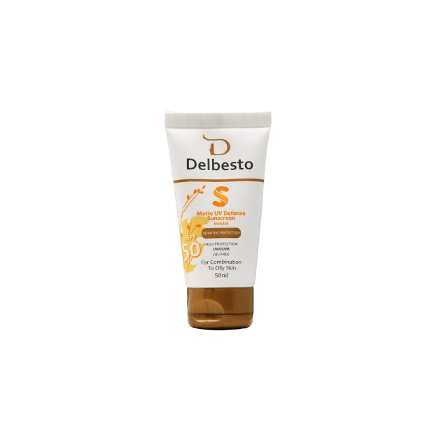 ضدآفتاب بی رنگ فاقد چربی دلبستو (SPF 50)