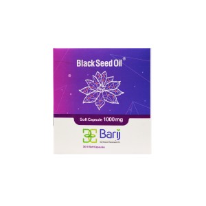 کپسول نرم روغن سیاهدانه 1000 میلی گرم باریج اسانس