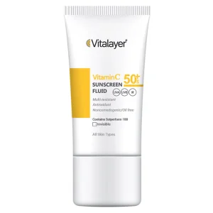 کرم ضدآفتاب حاوی ویتامین C ویتالیر (SPF50)