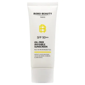 کرم ضدآفتاب فاقد چربی بدون رنگ ربو بیوتی (SPF 50)
