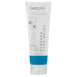 کرم ضدآفتاب پوست نرمال تا خشک ژنوبایوتیک (SPF50)