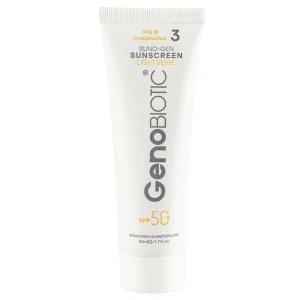کرم ضد آفتاب پوست چرب و مختلط ژنوبایوتیک (SPF 50)