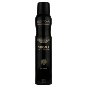 اسپری بدن زنانه بادی کر (مدل Versace Crystal Noir)