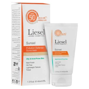 کرم ضدآفتاب پوست چرب و آکنه ای لایسل (SPF 50)
